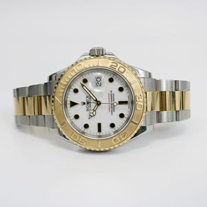 ROLEX YACHTMASTER 40MM  STAINLESS STEEL AND GOLD