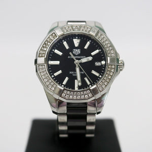 TAG HEUER LADY AQUARACER DIAMOND BEZEL