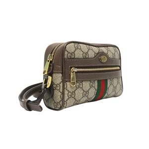 GUCCI OPHIDIA GG SUPREME MINI BAG