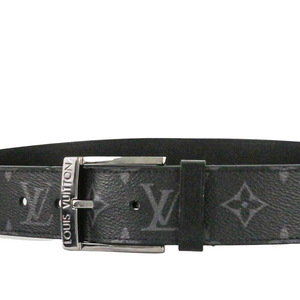 LOUIS VUITTON MONOGRAM BELT GRAY