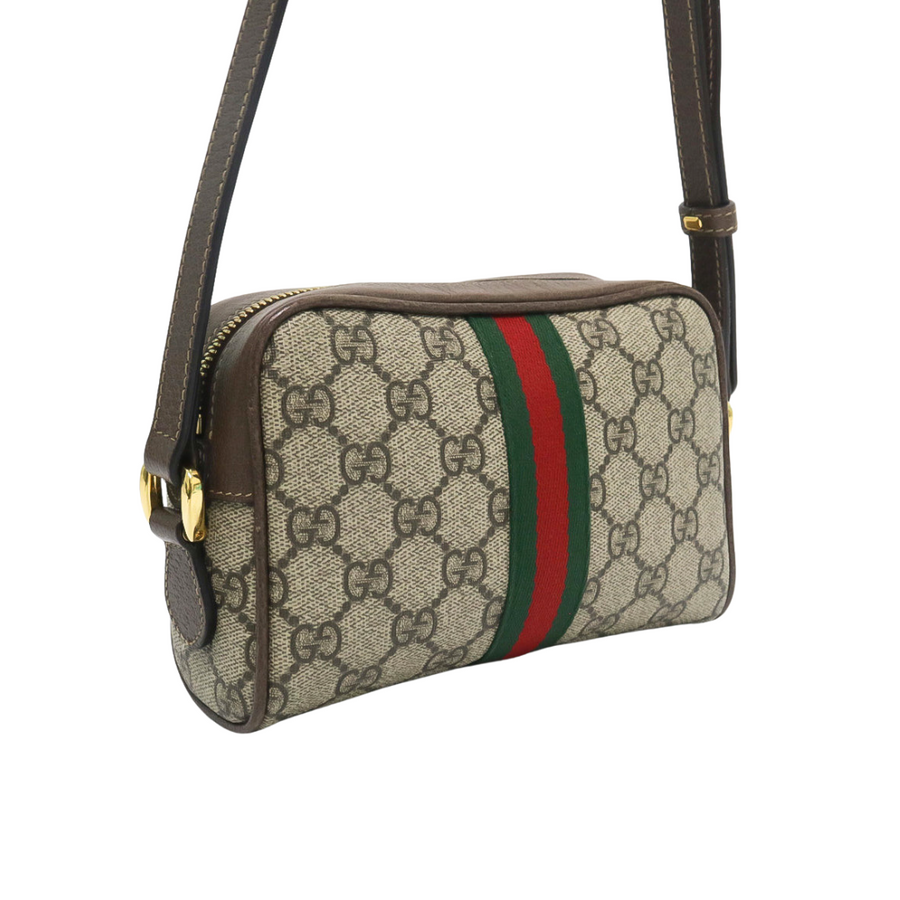 GUCCI OPHIDIA GG SUPREME MINI BAG