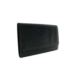 LOUIS VUITTON BLACK EPI WALLET