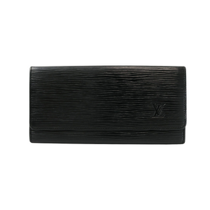 LOUIS VUITTON BLACK EPI WALLET