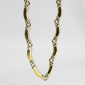 YELLOW GOLD CHIMENTO  ITALIAN NECKLACE