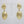 Load image into Gallery viewer, FLUTED TEAR DROP EARRINGS
