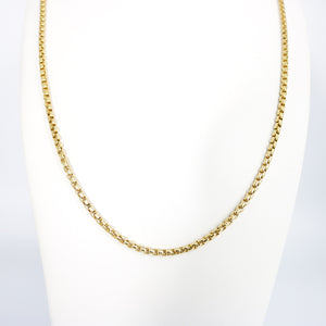 PURE GOLD MENE NECKLACE