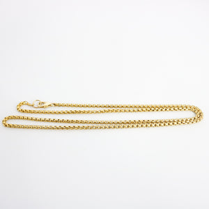 PURE GOLD MENE NECKLACE