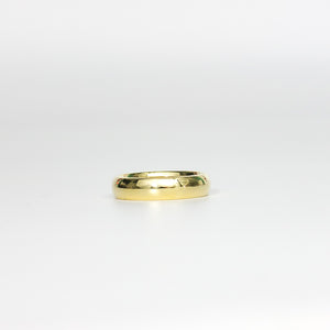 YELLOW GOLD MEN'S WEDDING BAND