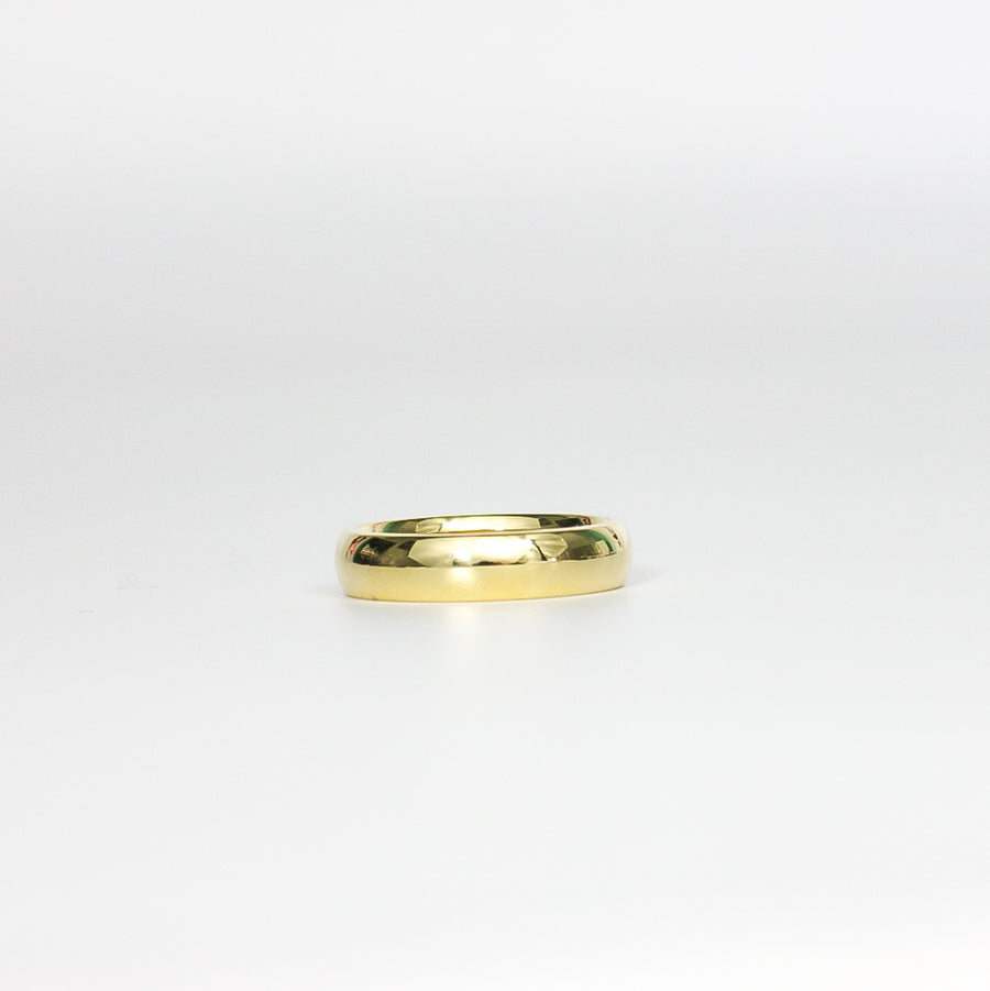 YELLOW GOLD MEN'S WEDDING BAND