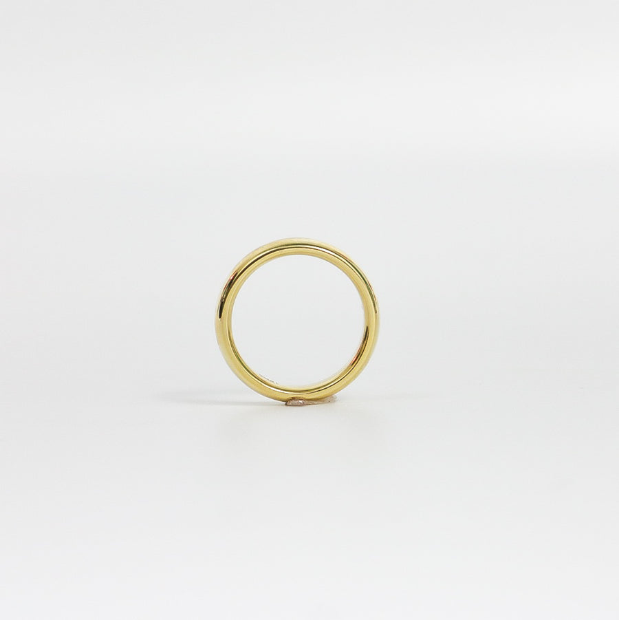 YELLOW GOLD MEN'S WEDDING BAND