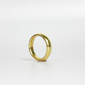 YELLOW GOLD MEN'S WEDDING BAND