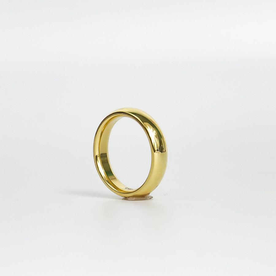 YELLOW GOLD MEN'S WEDDING BAND