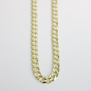 YELLOW GOLD CUBAN STYLE CHAIN / NECKLACE