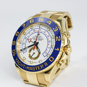 ROLEX YACHTMASTER II YELLOW GOLD