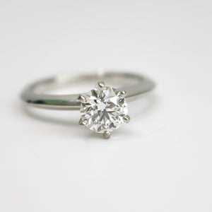 PLATINUM TIFFANY & CO. ENGAGEMENT RING