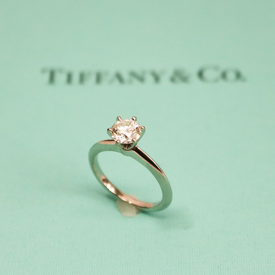 PLATINUM TIFFANY & CO. ENGAGEMENT RING