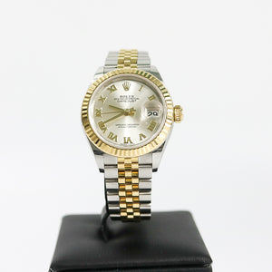 ROLEX LADY DATEJUST 28MM STAINLESS STEEL AND 18KT YELLOW GOLD.