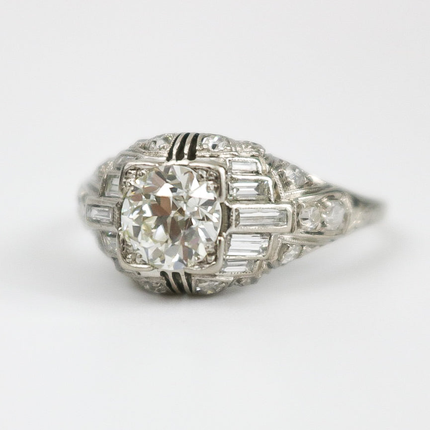 PLATINUM DIAMOND ENGAGEMENT RING