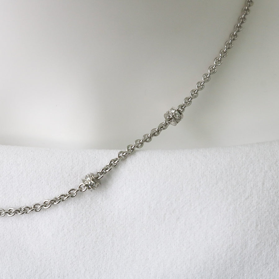 CABLE DIAMOND BEZEL CHAIN