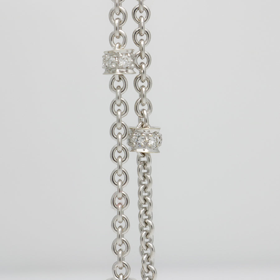 CABLE DIAMOND BEZEL CHAIN