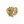 Load image into Gallery viewer, YELLOW GOLD NUGGET LADY&#39;S RING WITH NATURAL DIAMOND
