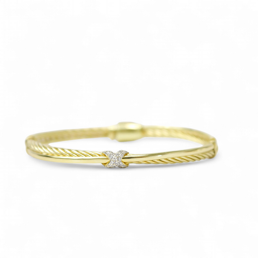 DAVID YURMAN CROSSOVER X BRACELET