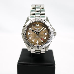 BREITLING COLT DIVER  SUPER QUARTZ TROPICAL DIAL