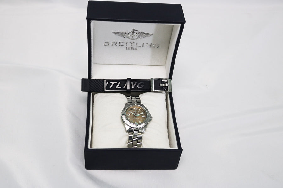 BREITLING COLT DIVER  SUPER QUARTZ TROPICAL DIAL