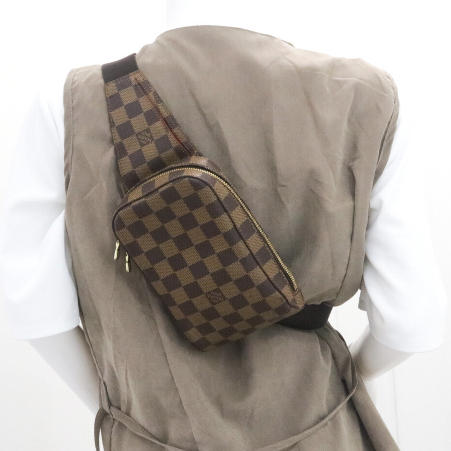 LOUIS VUITTON GERONIMOS DAMIER EBENE – Jewelry Banc