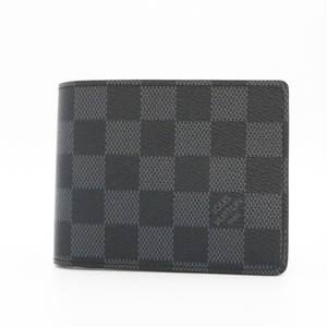 Louis Vuitton Damier Graphite Multiple Wallet, Grey