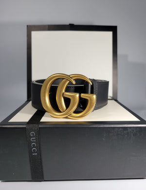 GUCCI GG LEATHER BELT