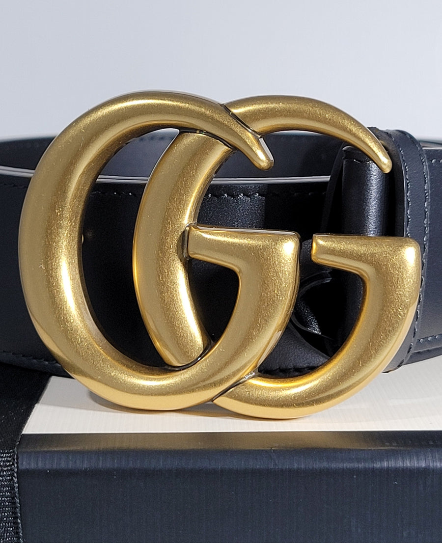 GUCCI GG LEATHER BELT