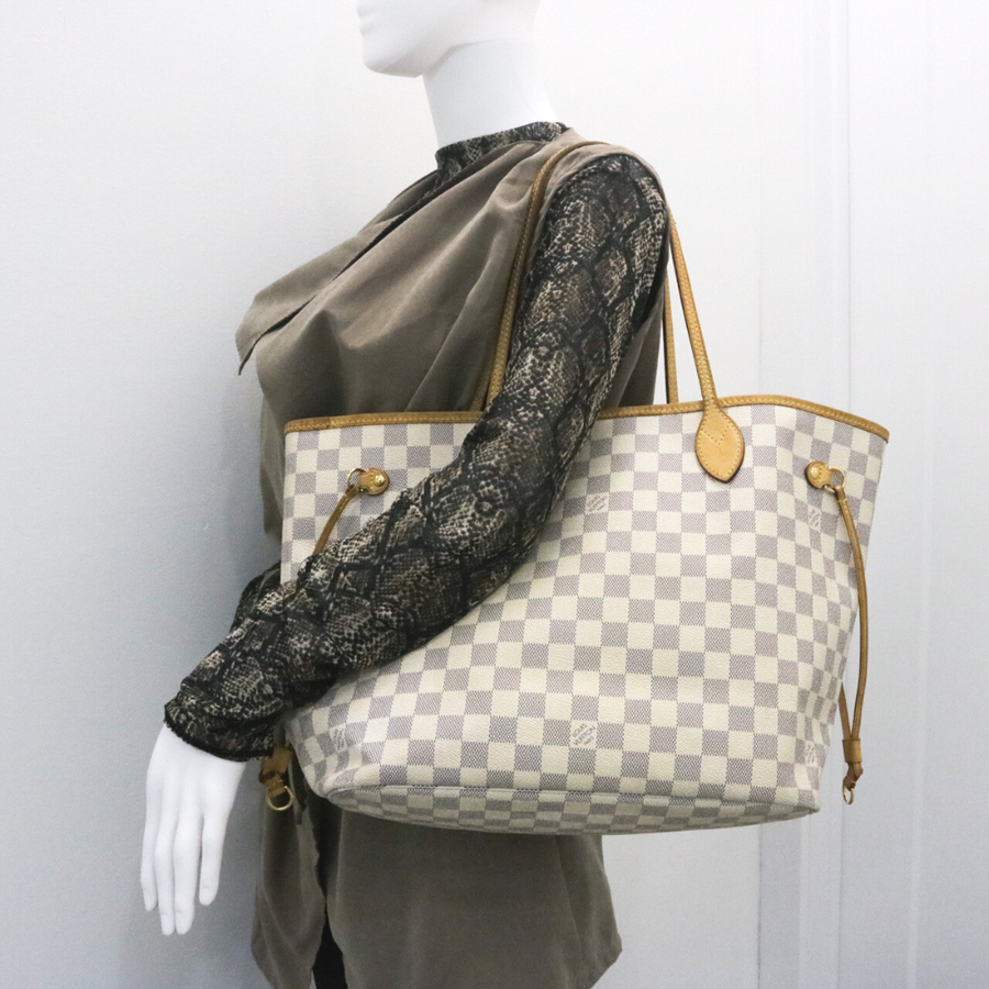 LOUIS VUITTON NEVERFULL DAMIER AZUR