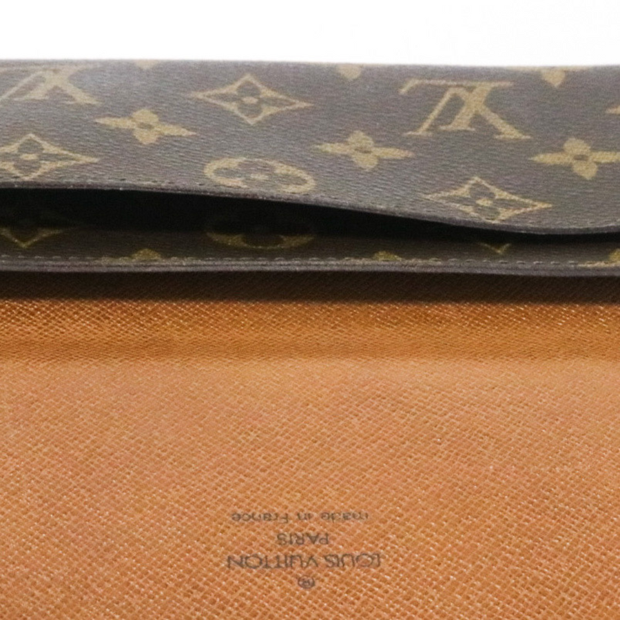 Louis Vuitton Vintage Monogram Canvas Pocket Agenda Checkbook