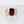 Load image into Gallery viewer, MEN&#39;S RED STONE RING 14K
