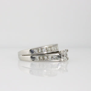 PRINCESS CUT BRIDAL SET