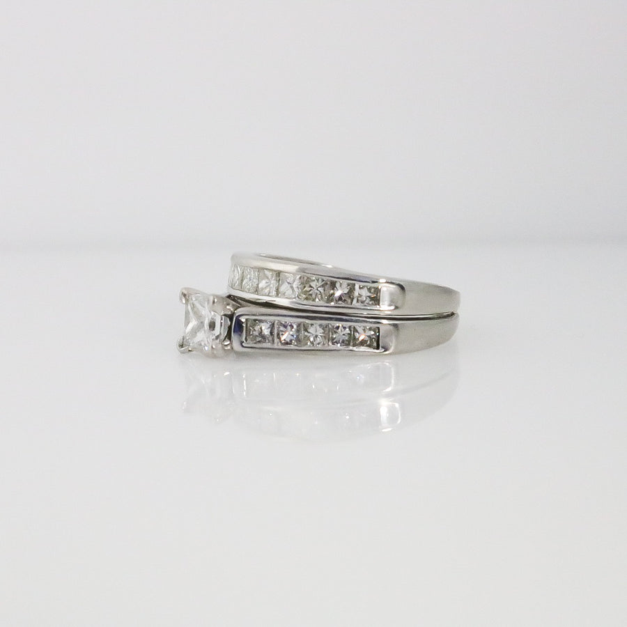 PRINCESS CUT BRIDAL SET