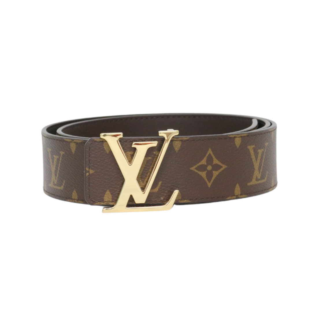 Louis Vuitton Fall in Love Reversible Belt Monogram Black in Coated Canvas  with Gold-tone - US